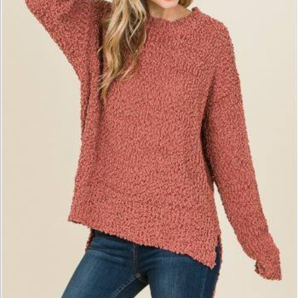 Listicle POPCORN Sweater (NWT)